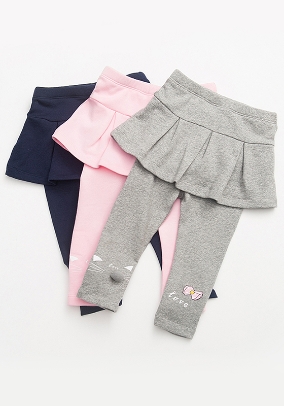 Pietro Cotton Leggings With Skirt Pietro Cotton Leggings With Skirt