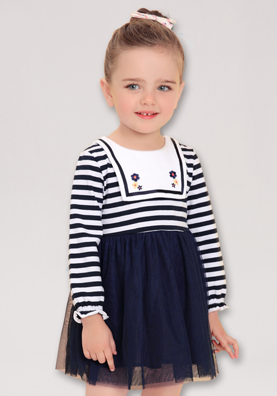 Kiwi Striped Sailor Dress Kiwi Striped Sailor Dress