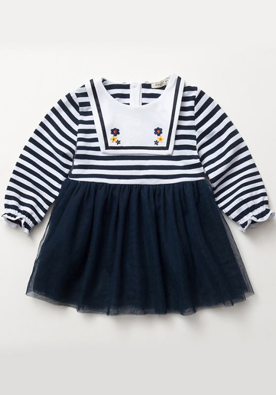 Kiwi Striped Sailor Dress Kiwi Striped Sailor Dress