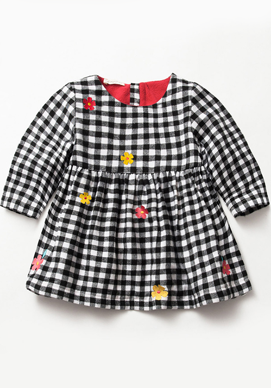 Rosebely Plaid Long Sleeve Dress Rosebely Plaid Long Sleeve Dress