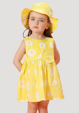 Arlo Flower Print Sleeveless Dress