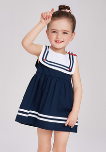 Marianna Sailor Sleeveless Dress