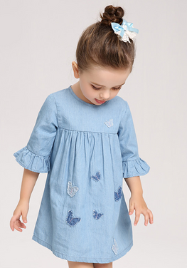 Barri Denim Spring Dress