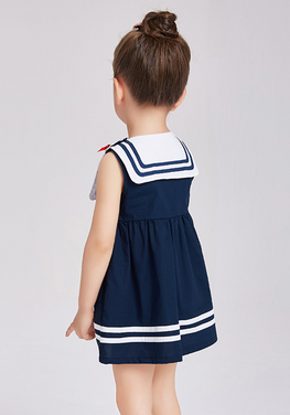 Marianna Sailor Sleeveless Dress