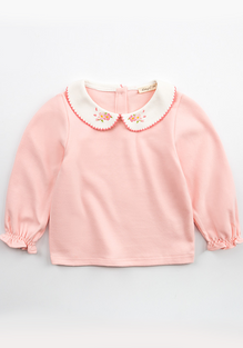 Tarta Peter pan Collar Top