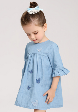 Barri Denim Spring Dress