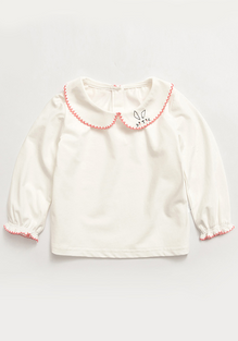 Bongo Peter Pan Collar Top