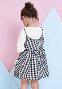 Napolir T-shirt + Plaid Dress