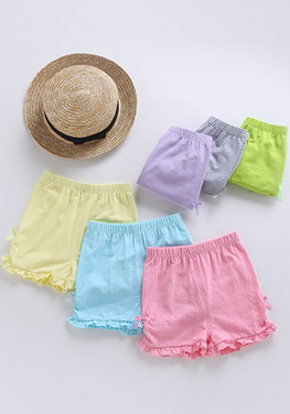 Nash Elastic Waist Cotton Shorts