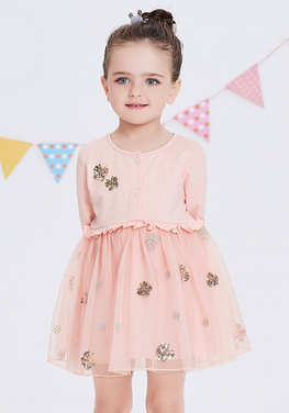 Napolir Crew Neck Tutu Dress