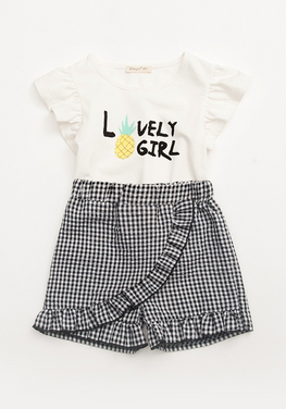 Alan Short Sleeve Shirt & Pantskirt