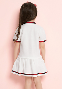 Barri Turn-down Collar Dress