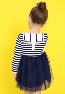 Kiwi Striped Sailor Dress